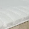 P-87213233999556-20260405140013.webp Unyqoos® Witte rechthoekige badmat met antislip en wasbare eigenschappen voor badkamer