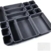 Unyqoos® Luxe Lade Organizer Systeem Met 16 Vakjes Inclusief Anti-slip Siliconen Pads
