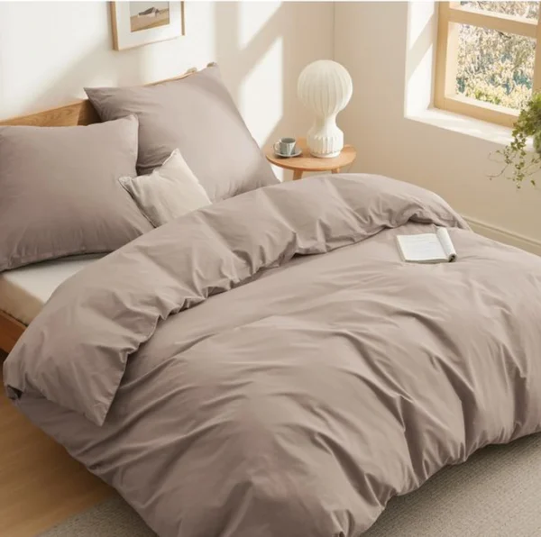 P-87213234010160-20260405103500.webp Unyqoos® Ultrazachte katoenen beddengoedset met ritssluiting en kussenslopen