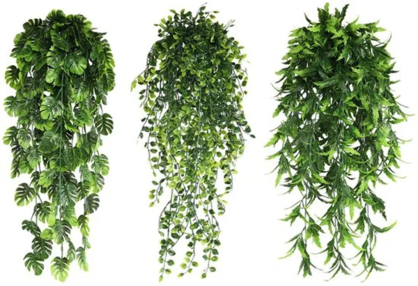 P-87213234071000-20260405140252.webp Unyqoos® Set van drie decoratieve kunstplanten voor binnen en buiten gebruik
