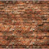 P-87213234071930-20260405113019.webp Unyqoos® Vliesfotobehang met Rood Baksteenpatroon voor Slaapkamer en Woonkamer