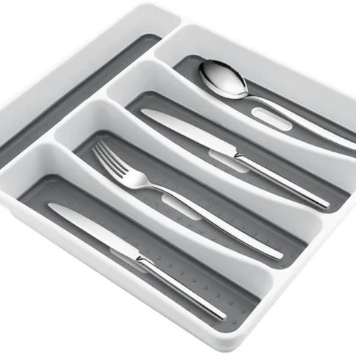 Unyqoos® Ruime en stabiele bestekbak met antislip voor keukenlades