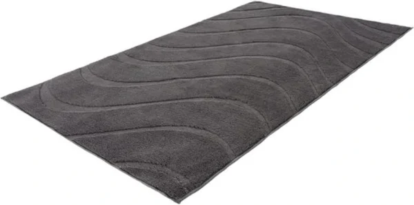 Unyqoos® Stijlvolle antislip badmat met golvend 3D-patroon en zachte touch
