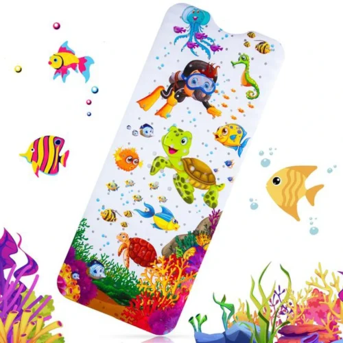 Unyqoos® Veilige en Wasbare Antislip Douchemat met Zuignappen voor Kinderen
