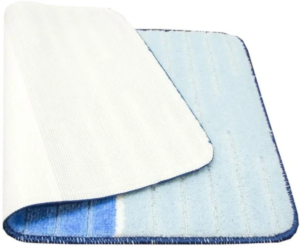 P-87213234123021-20260405135102.webp Unyqoos® Stijlvolle en Veilige Blauwe Bademat 50x80 cm met Rutschvaste Onderkant