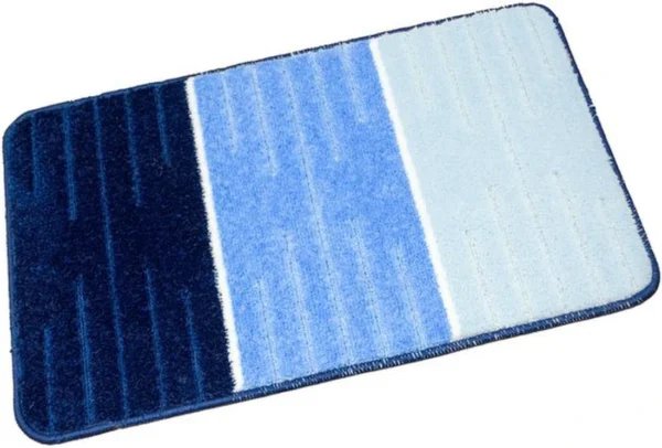 P-87213234123022-20260405135115.webp Unyqoos® Stijlvolle en Veilige Blauwe Bademat 50x80 cm met Rutschvaste Onderkant