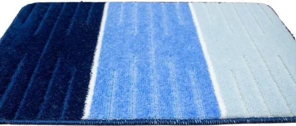 P-87213234123028-20260405135150.webp Unyqoos® Stijlvolle en Veilige Blauwe Bademat 50x80 cm met Rutschvaste Onderkant