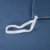 Unyqoos® Comfortabele katoenen beddengoedset met linnenlook en ritssluiting
