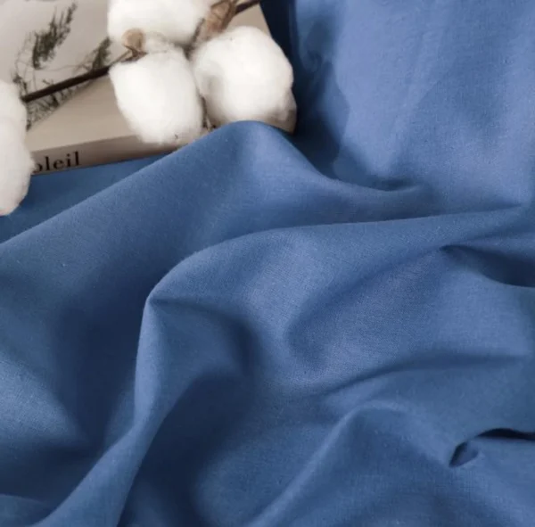 Unyqoos® Comfortabele katoenen beddengoedset met linnenlook en ritssluiting