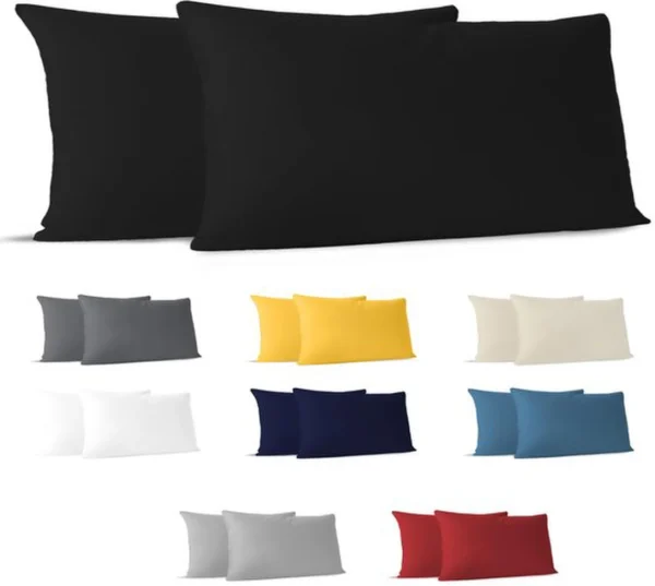 P-87213234183800-20260406111347.webp Unyqoos® Set van twee zachte en ademende kussenslopen van jersey katoen 40x80 cm
