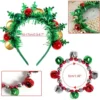 Unyqoos® Feestelijke kerstaccessoireset voor dames met haarband en sieraden