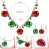 Unyqoos® Feestelijke kerstaccessoireset voor dames met haarband en sieraden