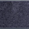 Unyqoos® Blauwgrijze deurmat voor binnen met antislip en vuilopvang 40x60 cm
