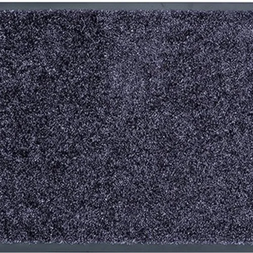 Unyqoos® Blauwgrijze deurmat voor binnen met antislip en vuilopvang 40x60 cm