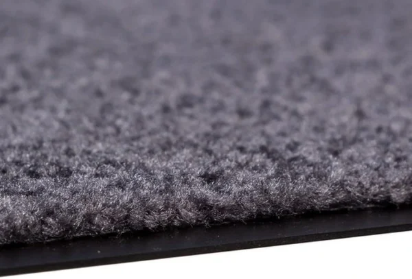 Unyqoos® Blauwgrijze deurmat voor binnen met antislip en vuilopvang 40x60 cm