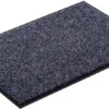 Unyqoos® Blauwgrijze deurmat voor binnen met antislip en vuilopvang 40x60 cm