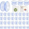 P-87213234228200-20260406115210.webp Unyqoos® Set van 20 transparante dubbelzijdige zuignappen voor diverse oppervlakken