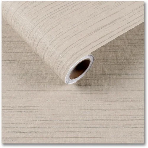 P-87213234228510-20260405113111.webp Unyqoos® Zelfklevend beige linnen behang voor stijlvolle interieurvernieuwing