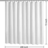 P-87213234239715-20260403113223.webp Unyqoos® Extra brede waterdichte douchegordijn van zacht stof met magneten en versterkte ophanging