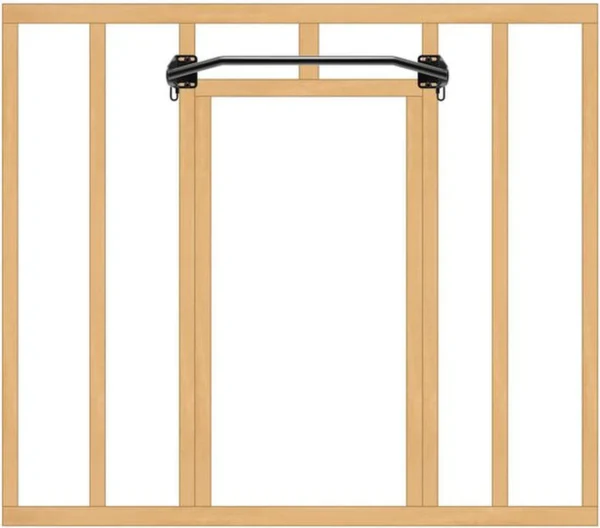 Unyqoos® Verstelbare Plafondgemonteerde Optrekstang voor Multifunctionele Training thuis