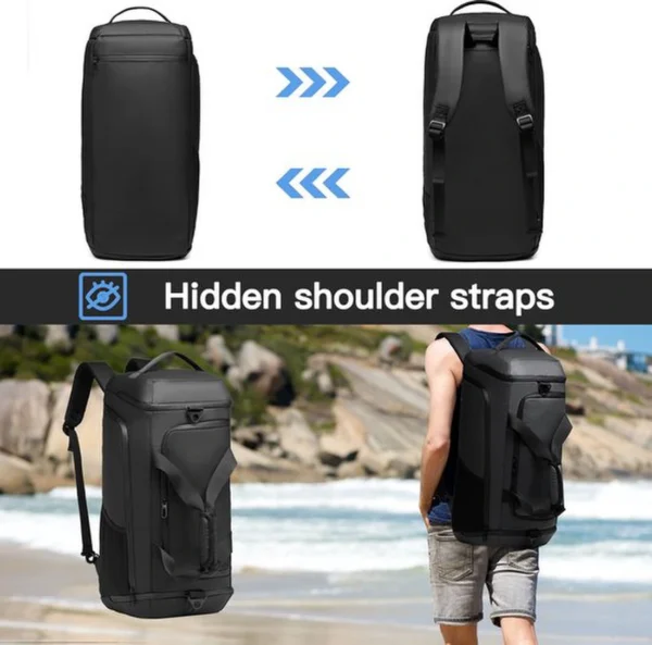 Unyqoos® Veelzijdige 3-in-1 Sport- en Reistas met Waterdichte Functies voor Heren en Dames, 40 Liter Capaciteit