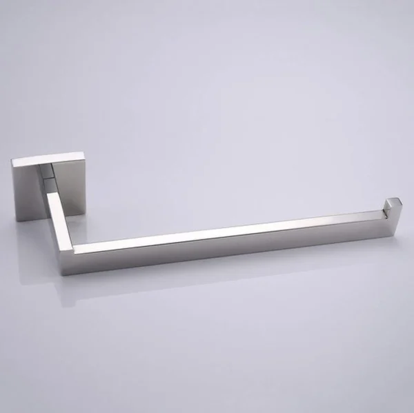 Unyqoos® Stijlvolle Roestvrijstalen Handdoekring voor Badkamer en Keuken, 27 cm Chroomafwerking
