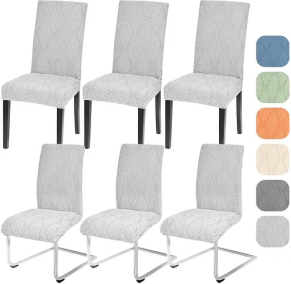 P-87213234300854-20260405182801.webp Unyqoos® Universele Stretchstoelhoezen Set voor Eetkamerstoelen en Feesten - Bescherming en Stijl in Één