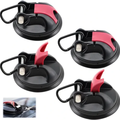 P-87213234337650-20260406115338.webp Unyqoos® Set van vier krachtige zuignaphaken met D-ringen voor veelzijdig gebruik
