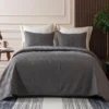 Unyqoos® Zacht en Veelzijdig Sprei Set met Geometrisch Ontwerp voor Alle Seizoenen - 240 x 260 cm