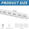 Unyqoos® Stijlvolle en Praktische Muurbevestigde Brillenhouder voor Zes Zonnebrillen in Acryl