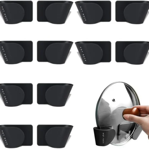 P-87213234456520-20260406100421.webp Unyqoos® Ruimtebesparende wandhouders voor pannendeksels en keukengerei