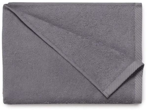 Unyqoos® Set van vier grijze katoenen handdoeken 30x50 cm voor dagelijks gebruik