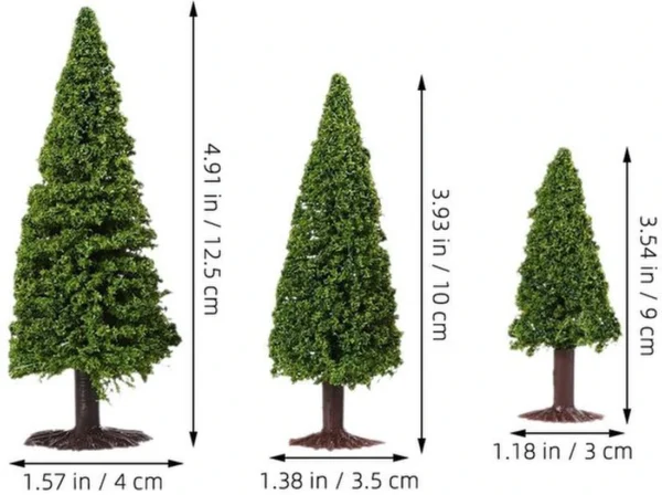 P-87213234467652-20260405140938.webp Unyqoos® Set van 6 realistische miniatuur modelbomen voor creatieve landschapsontwerpen