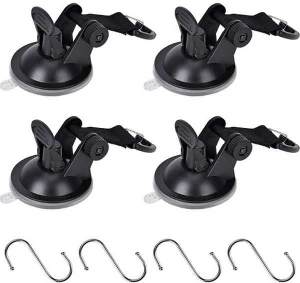 P-87213234473350-20260406115953.webp Unyqoos® Set van vier krachtige zuighaken voor veelzijdig gebruik in huis en op reis