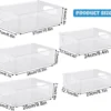 P-87213234485473-20260406100632.webp Unyqoos® Transparante stapelbare organizerset voor koelkast en keuken in 5 maten