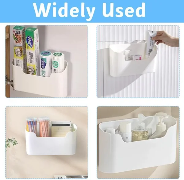 P-87213234493775-20260406100659.webp Unyqoos® Zelfklevende wandopbergdoos set van 2 voor keuken en badkamer