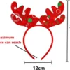 P-87213234496674-20260406092747.webp Unyqoos® Set van 6 Kerst Hoofdbanden met Rendiergewei en Feestelijke Motieven