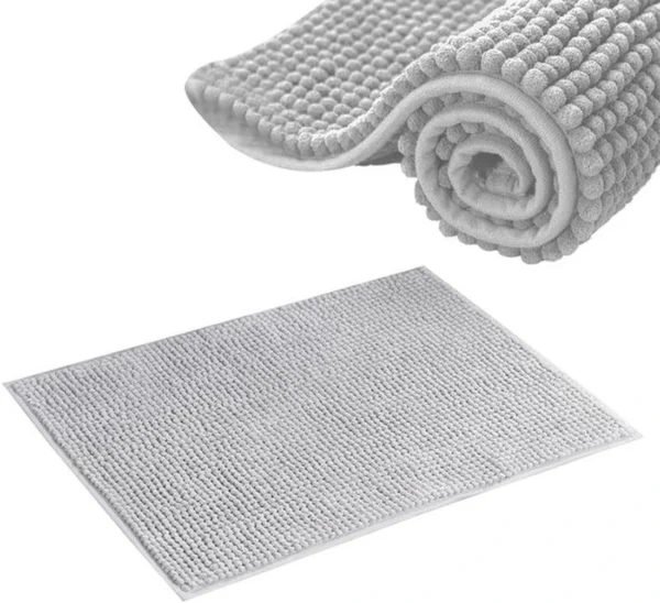 P-87213234520320-20260405134740.webp Unyqoos® Zachte en absorberende badmat van chenille met antislip voor badkamer