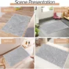 P-87213234520322-20260405134802.webp Unyqoos® Zachte en absorberende badmat van chenille met antislip voor badkamer