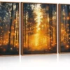 P-87213234536950-20260406123301.webp Unyqoos® Abstracte Botanische Muurdecoratie Set voor Slaapkamer en Woonkamer