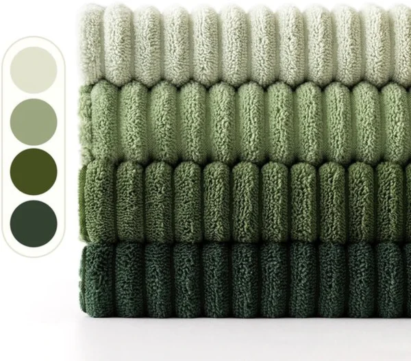 Unyqoos® Set van 4 decoratieve ribfluwelen kussenslopen in patchwork design voor thuis