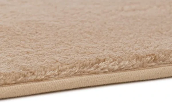 P-87213234548071-20260405135614.webp Unyqoos® Zachte antislip badmat met uitsparing voor staand toilet in zandkleur