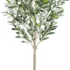 Unyqoos® Decoratieve kunstolijfboom van 150 cm voor huis en kantoorinterieur, groente, 150 cm