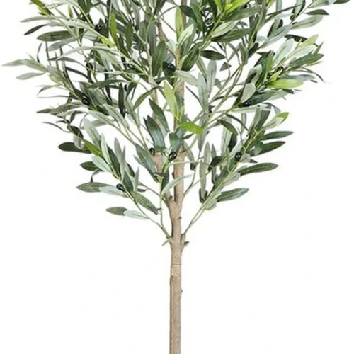 Unyqoos® Decoratieve kunstolijfboom van 150 cm voor huis en kantoorinterieur, groente, 150 cm