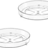 Unyqoos® Draaibare Keuken- en Kastorganizer Set met 360 Graden Rotatie voor Optimaal Ruimtegebruik