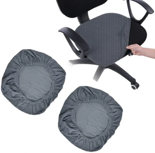 P-87213234627584-20260405185128.webp Unyqoos® Wasbare stretchbare stoelhoezen voor diverse stoeltypes 38-50 cm grijs