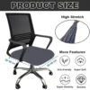 P-87213234627588-20260405185143.webp Unyqoos® Wasbare stretchbare stoelhoezen voor diverse stoeltypes 38-50 cm grijs