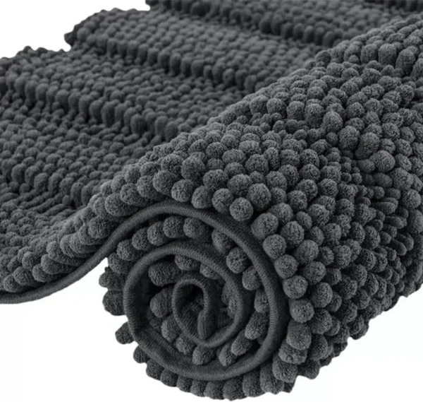 P-87213234684152-20260405140422.webp Unyqoos® Zachte en absorberende badmat van Chenille met antislip voor badkamer