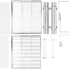 P-87213234698257-20260406100237.webp Unyqoos® Uittrekbare kastorganizer met 2 niveaus voor efficiënte opbergruimte in de keuken