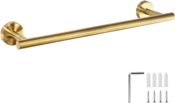 Unyqoos® Elegante en handdoekhouder van roestvrij staal voor badkamer en keuken